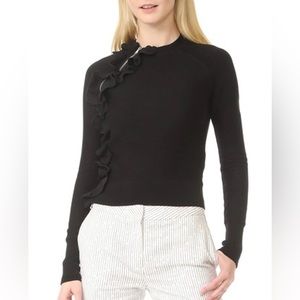 3.1 Phillip Lim ruffle pullover with zipper